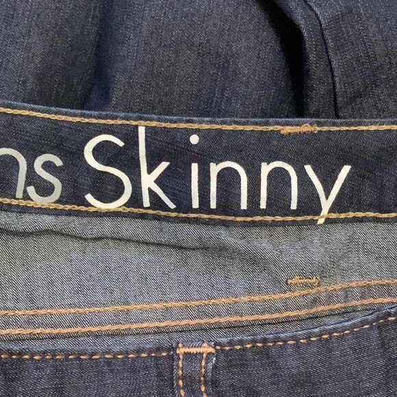 Calvin Klein Jeans Skinny Womens Blue Medium Wash Size 10 Mid Rise Comfort - Picture 4 of 9